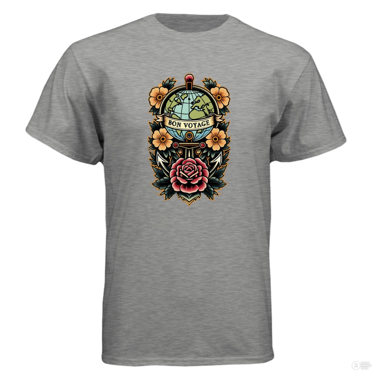 Dark Heather Grey (60/40) - FRONT