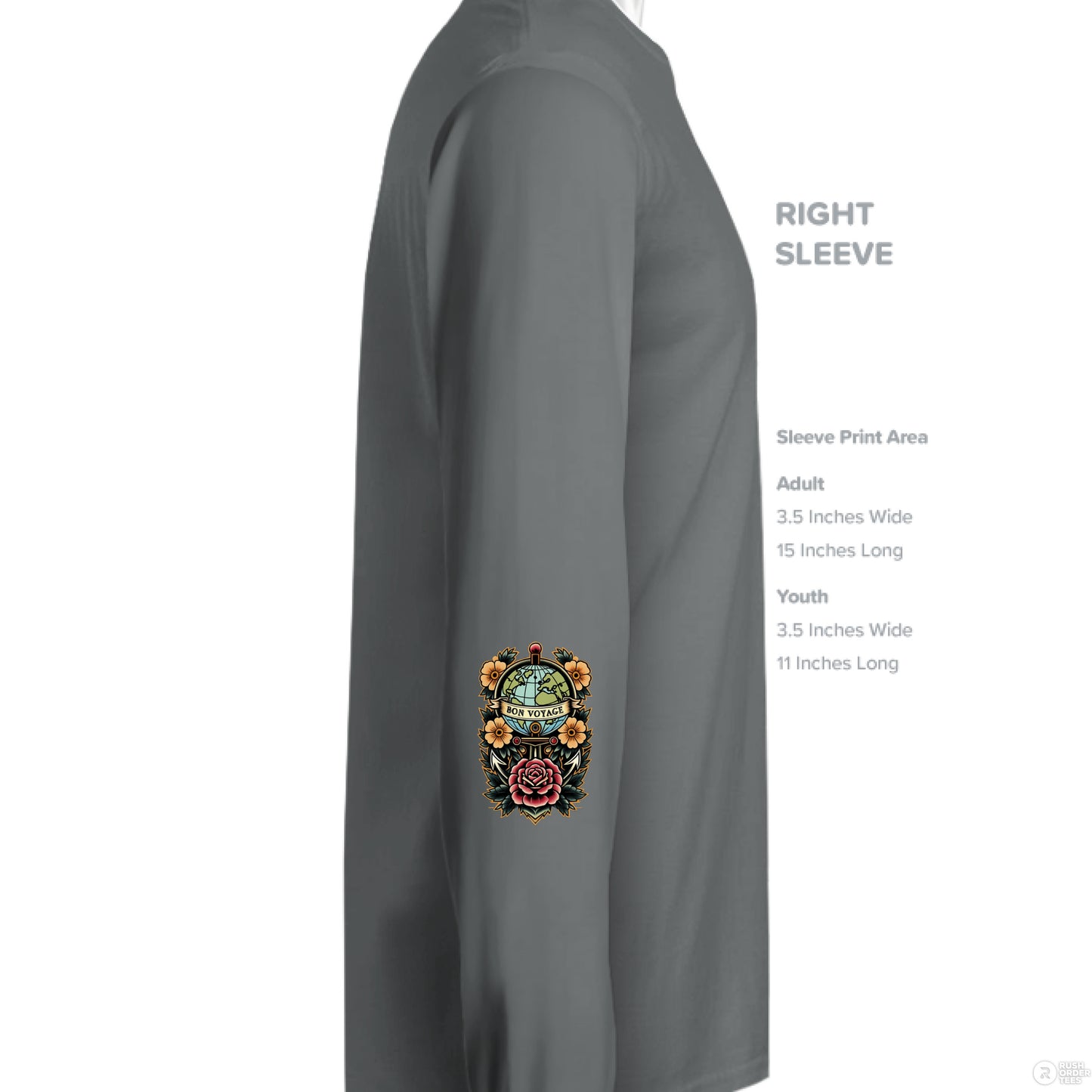 Dark Grey Hthr - SLEEVE_RIGHT