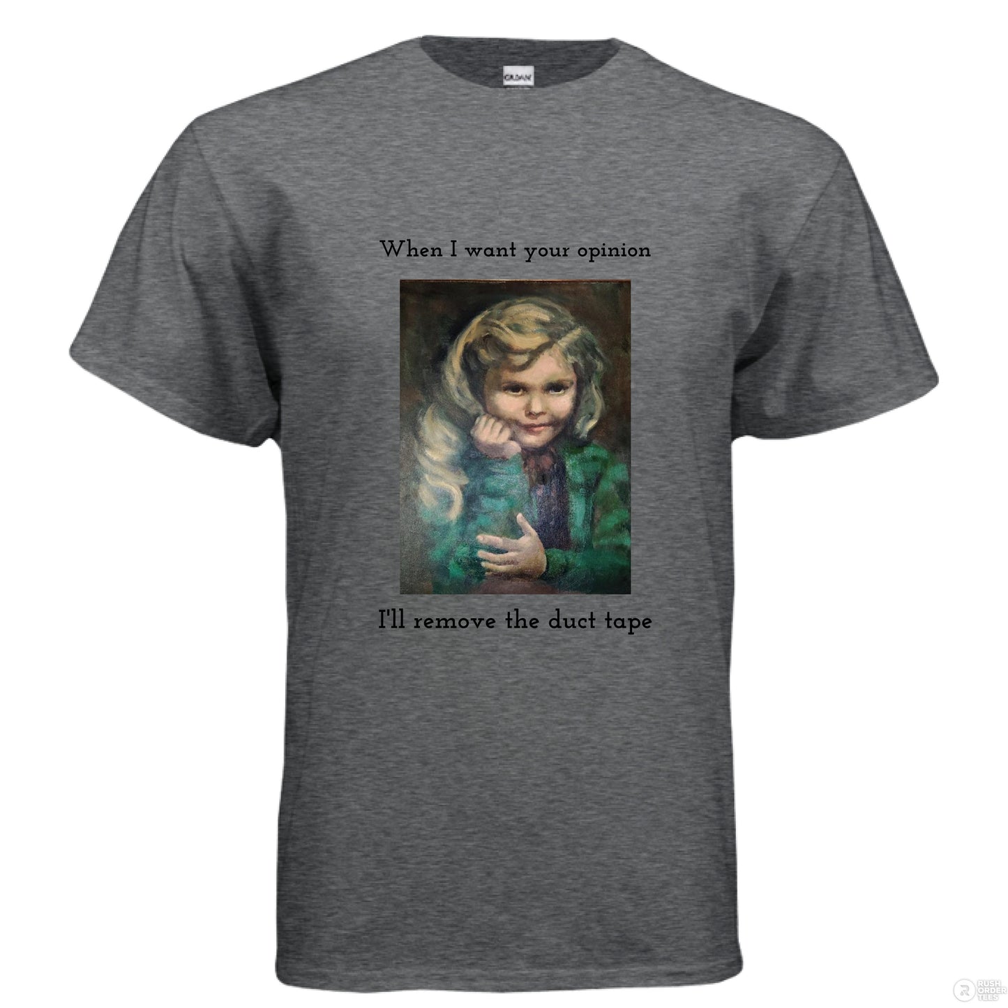 DARK HEATHER - FRONT