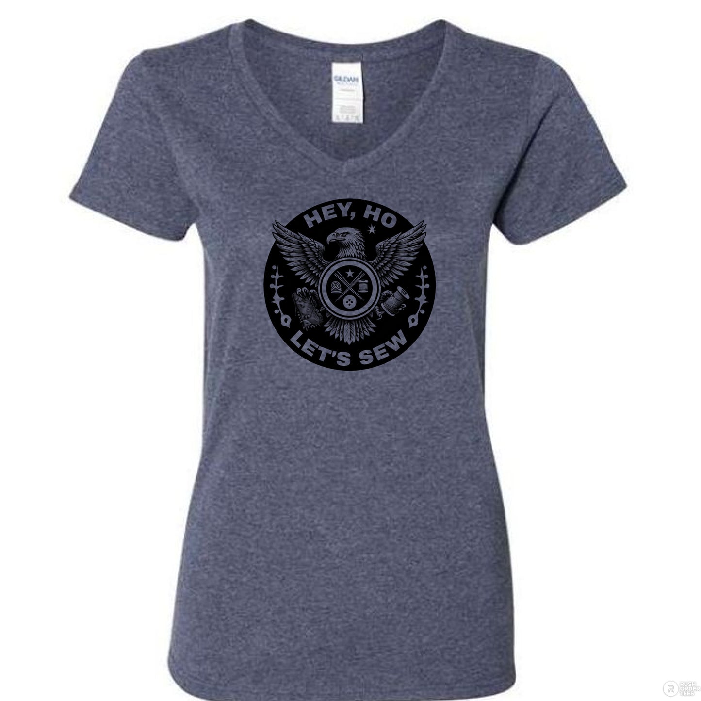 Heather Navy - FRONT
