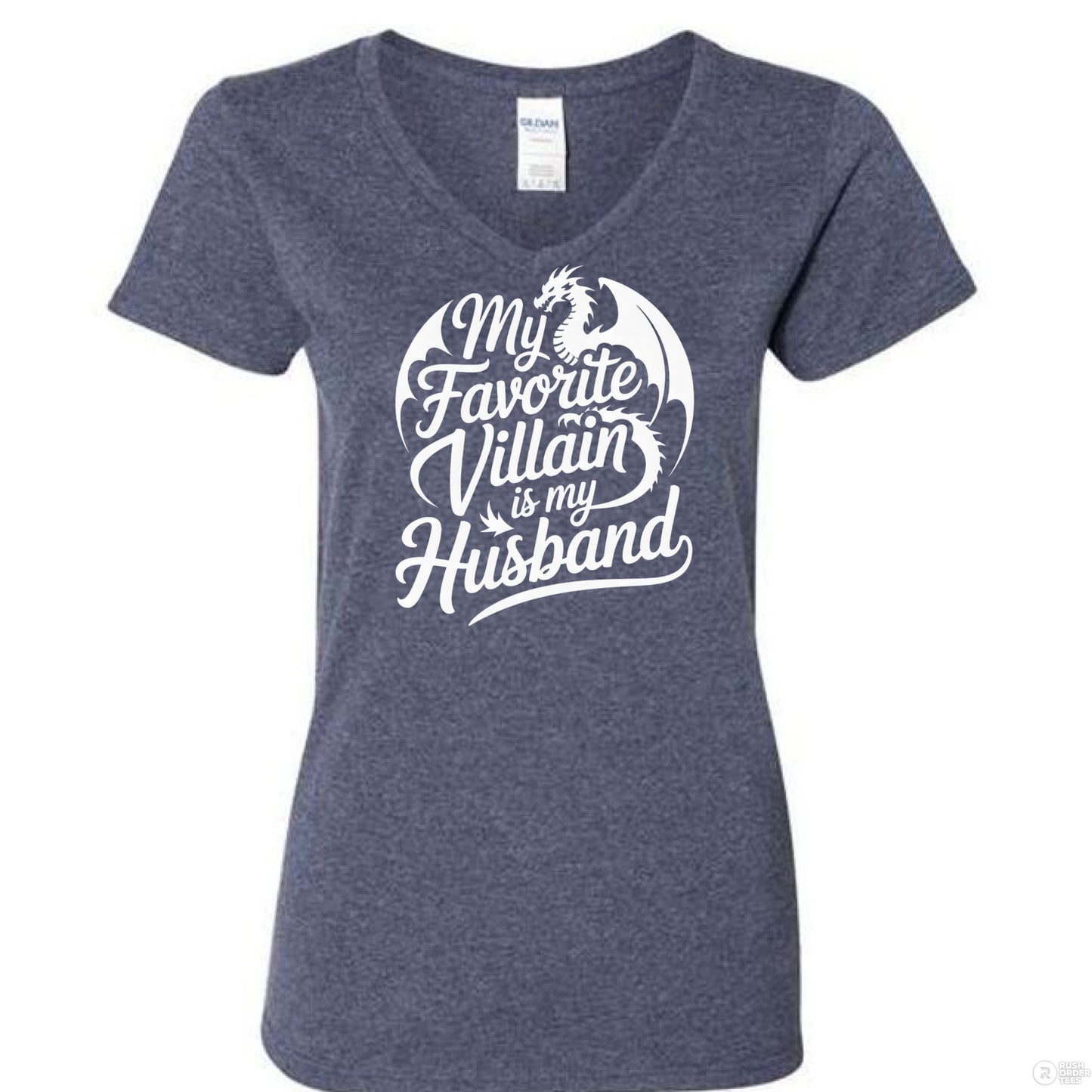 Heather Navy - FRONT