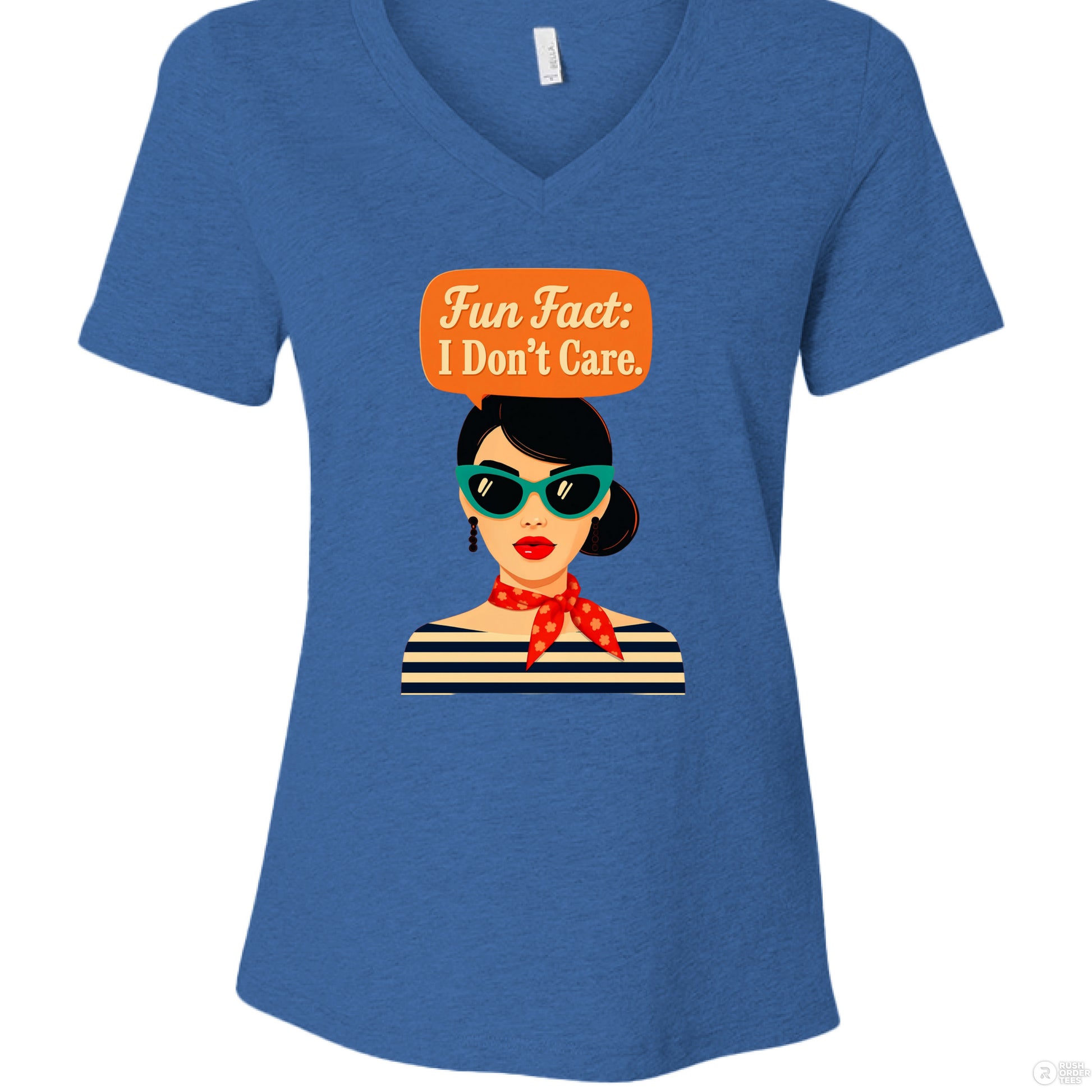 Heather True Royal - FRONT