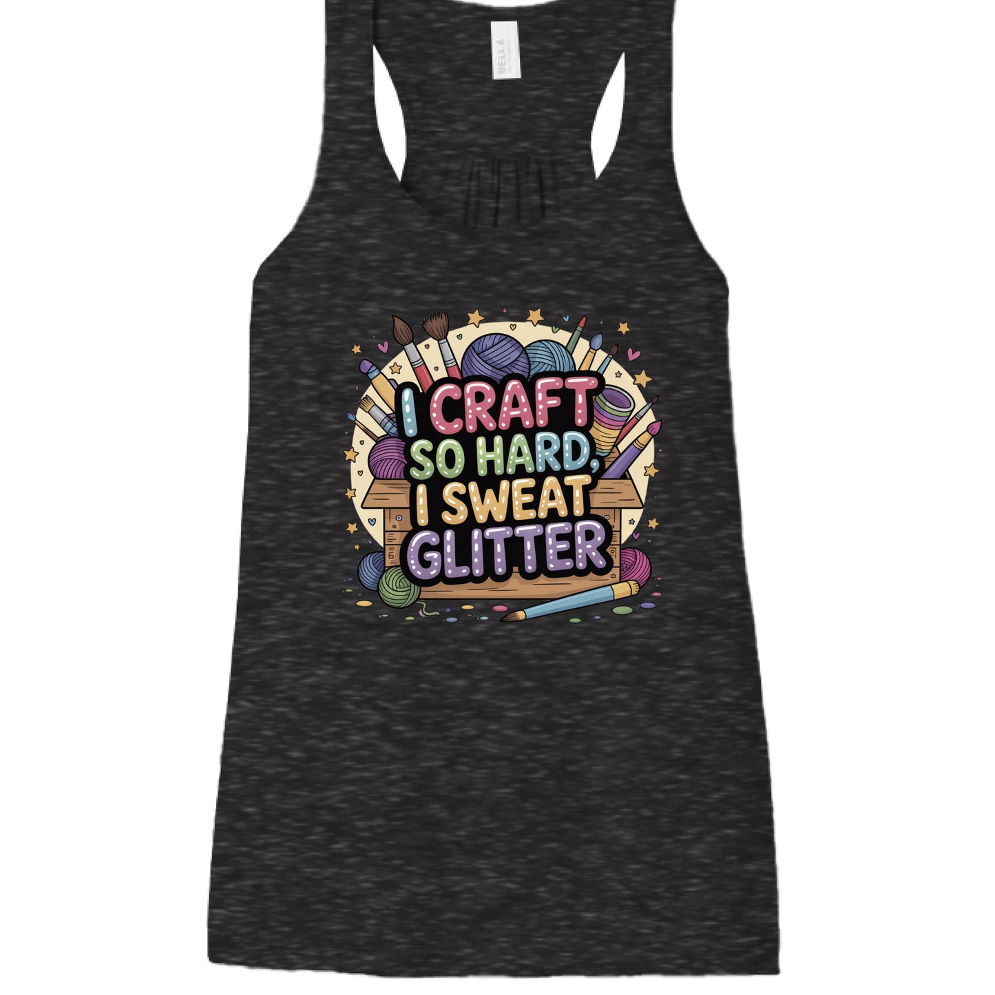 DARK GREY HEATHER - FRONT