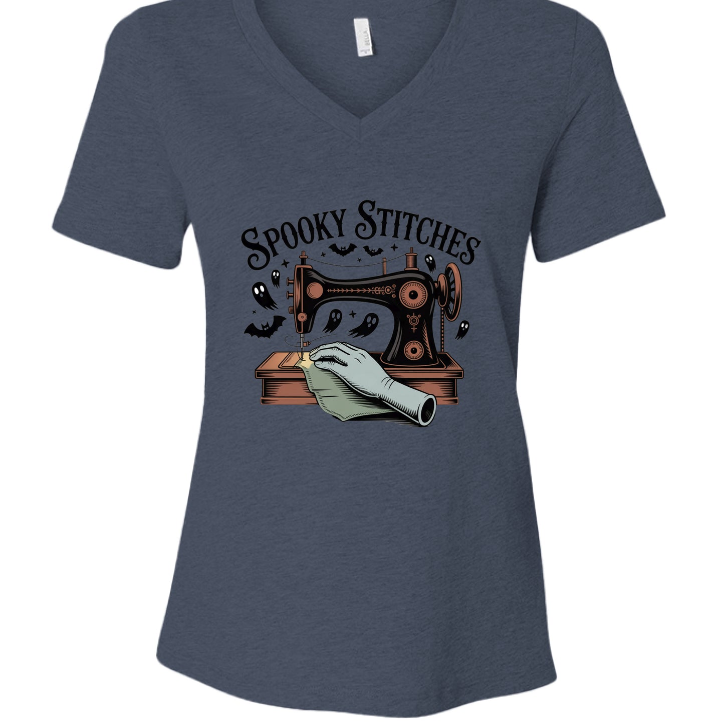 Heather Navy - FRONT