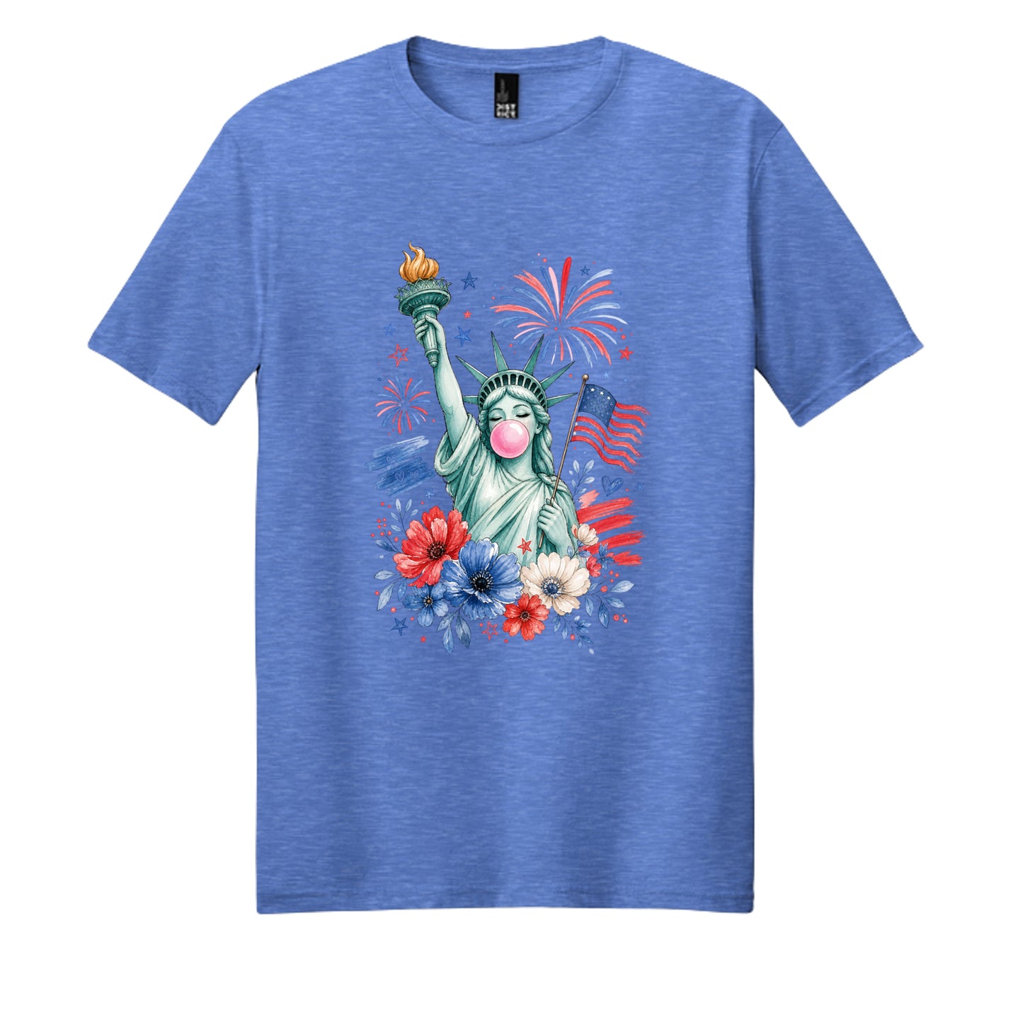 Heathered Royal - DM108 - FRONT